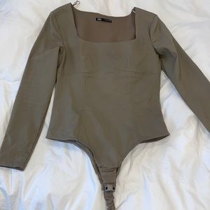 NEVER WORN ZARA bodysuit